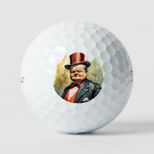 Balles De Golf Collection présidentielle (Recto)