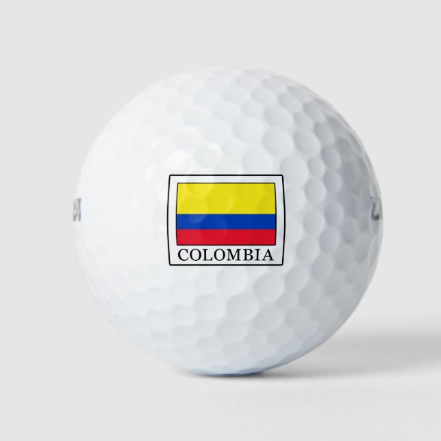 Balles De Golf Colombie (Devant)