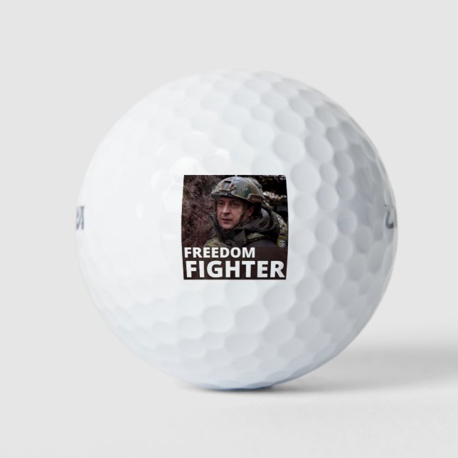 BALLES DE GOLF COMBATTRE DE LA LIBERTÉ (Devant)