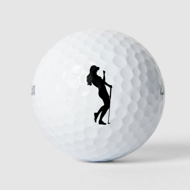 Balles De Golf Conception de golf pour dames (Devant)