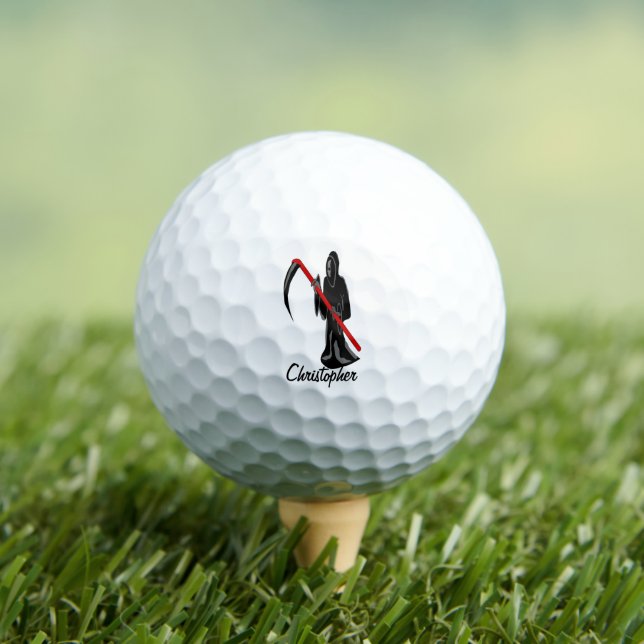 Balles De Golf Conception de la Faucheuse (T-shirt Insitu)