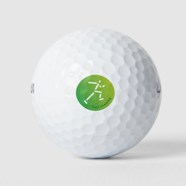 Balles De Golf Conception de piste en cours (Devant)