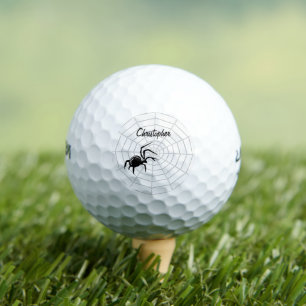 Balles De Golf Conception de toile d'araignée