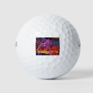 Balles De Golf Conception Dragon Fire à couper le souffle