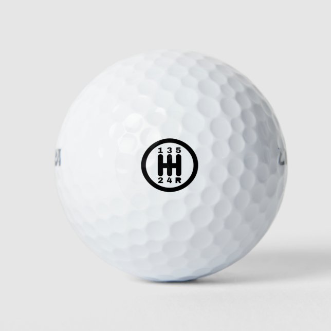 Balles De Golf Conception manuelle du changement de vitesse (Devant)