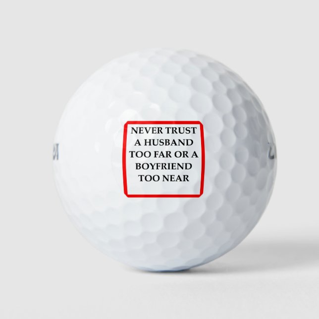BALLES DE GOLF CONFIANCE (Devant)