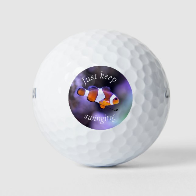 Balles De Golf Continuez juste à faire pivoter Nemo (Devant)