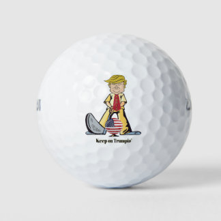 Balles De Golf Continuez Sur La Trumpin'