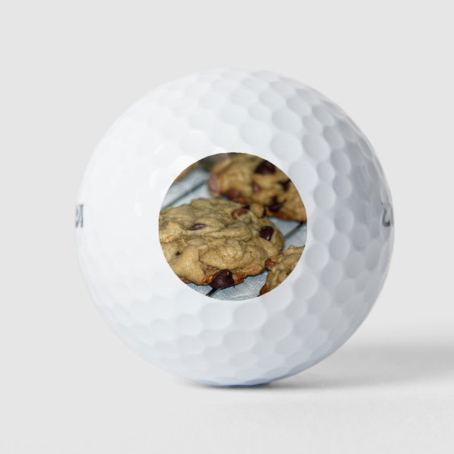 Balles De Golf Cookies à chips au chocolat orange (Devant)