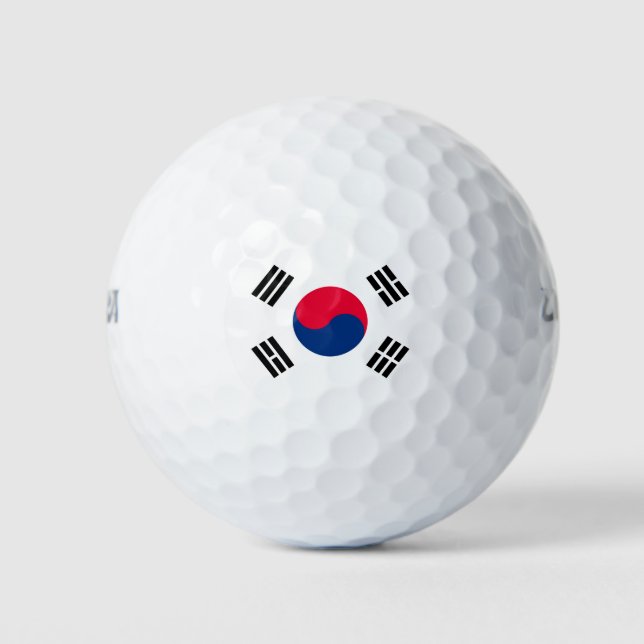 Balles De Golf Corée du Sud (Devant)