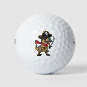 Balles De Golf Costume de dinosaure pirate T-Rex drôle d'Hallowee