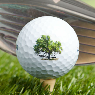 Balles De Golf Cottonwood Tree, arbre du Nebraska