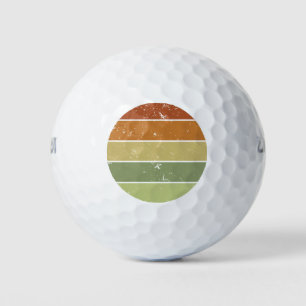 Balles De Golf Coucher de soleil rétrograde