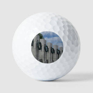 Balles De Golf Couronnes du Mémorial de la Seconde Guerre mondial