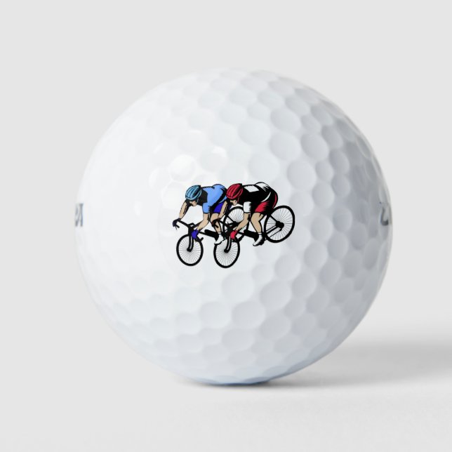 Balles De Golf Course à vélo (Devant)