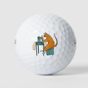 Balles De Golf Couture vintage de chat