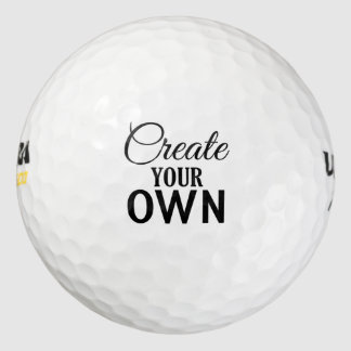 Balles De Golf Créez votre propre