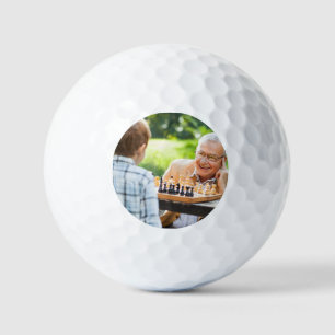 Balles De Golf Créez Votre Propre Cadeau Photo de Petits-Enfants