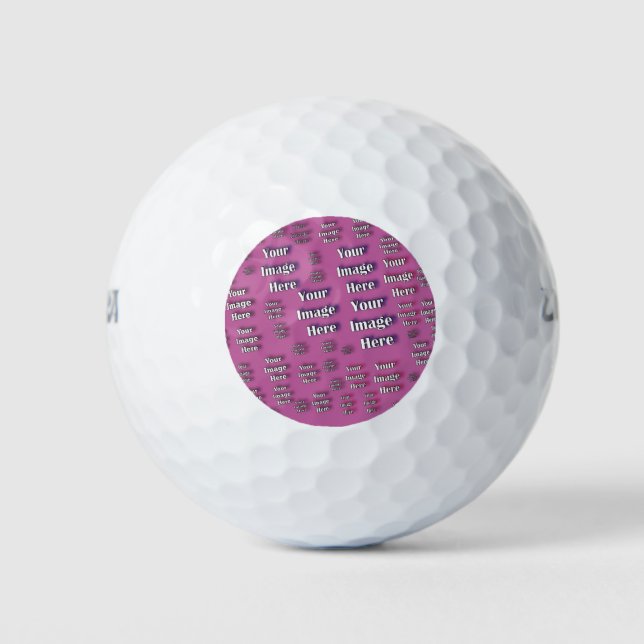 Balles De Golf ⛳ Créez Votre Propre Cadeau Sportif Personnalisé (Devant)