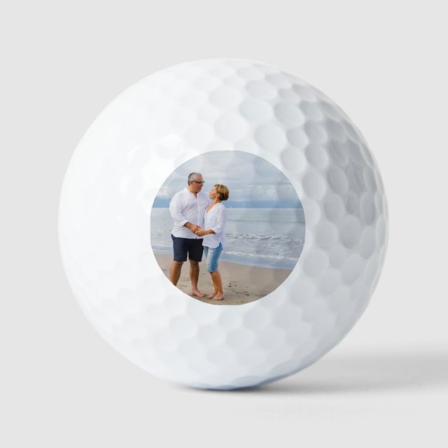 Balles De Golf Créez votre propre conception personnalisée Photo  (Recto)