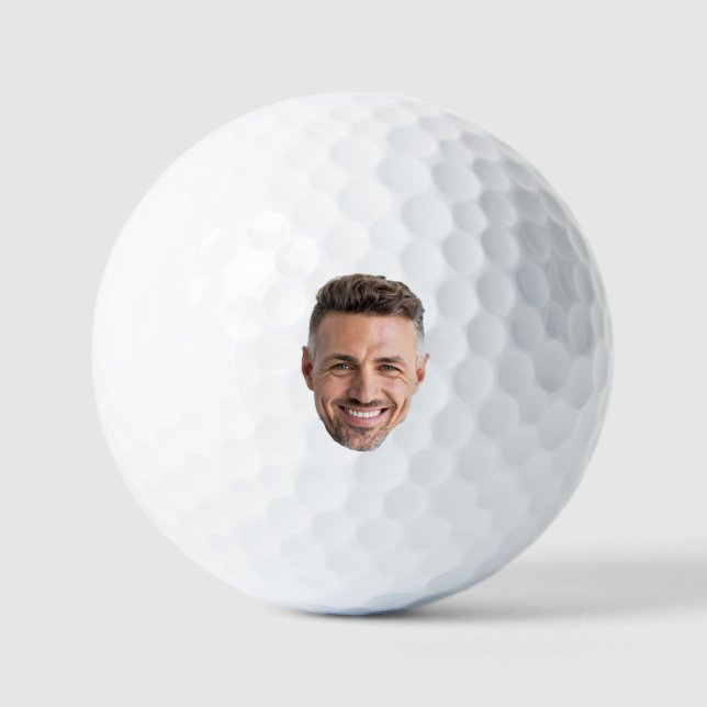 Balles De Golf Créez Votre Propre Golfeur Photo Moderne Tendance (Recto)