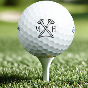 Balles De Golf Créez Votre Propre Monogramme de Golf Personnalisé