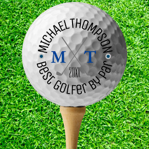 Balles De Golf Créez Votre Propre Monogramme de Meilleur Golfeur