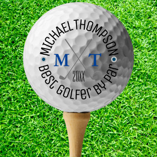 Balles De Golf Créez Votre Propre Monogramme de Meilleur Golfeur