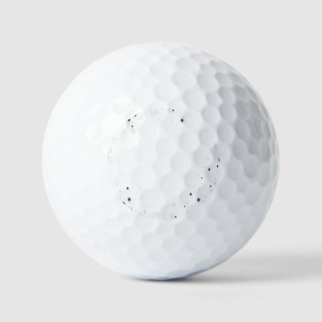 Balles De Golf Créez votre propre personnalisation personnalisée (Recto)