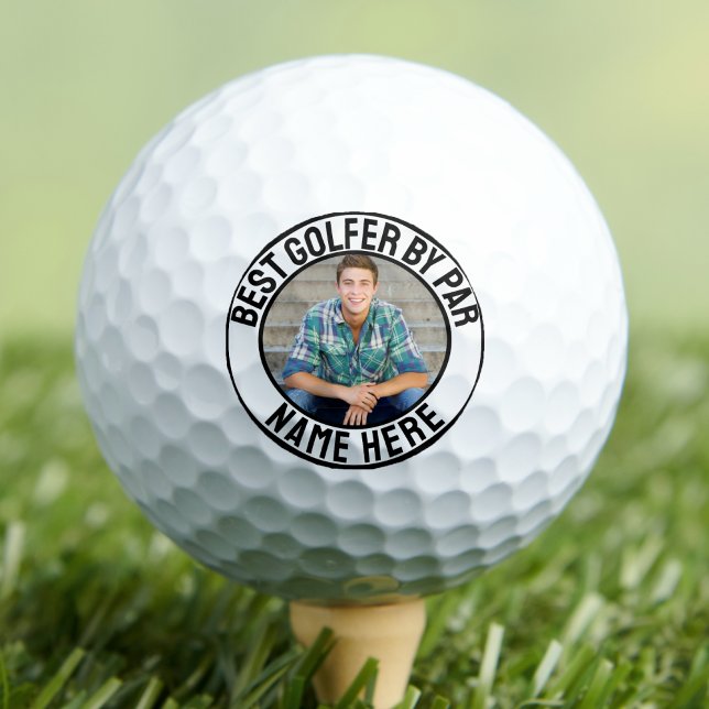 Balles De Golf Créez votre propre photo de golfeur (Create your Own Photo Golf Balls)