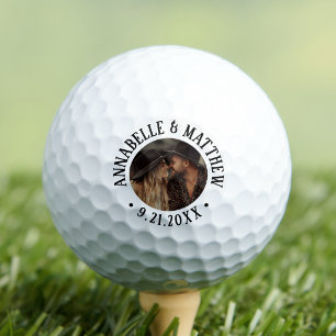 Balles De Golf Créez Votre Propre Photo De Mariage