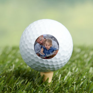 Balles De Golf Créez Votre Propre Photo Image Personnalisée Texte