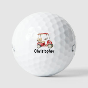 Balles De Golf Créez Votre Propre Thème De Golfette Personnalisé