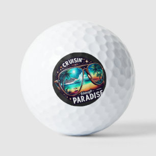 Balles De Golf Croisine' Through Paradise : Tropical Escape Vibes