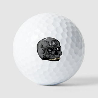 Balles De Golf Culture de rue rebelle du crâne