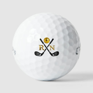 Balles De Golf Custom Create Your Own Golf Theme Monogrammed Ball