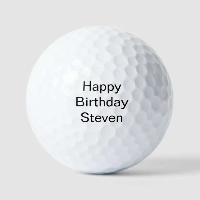 Balles De Golf Custom Golf Balls, Golf Gifts For Men, Personalize (Recto)