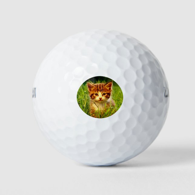 BALLES DE GOLF CUTE-CAT (Devant)