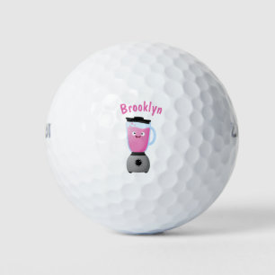 Balles De Golf Cute happy food mixender cuisine appareil dessin a