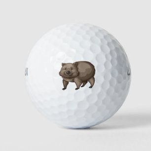 Balles De Golf Cute wombat