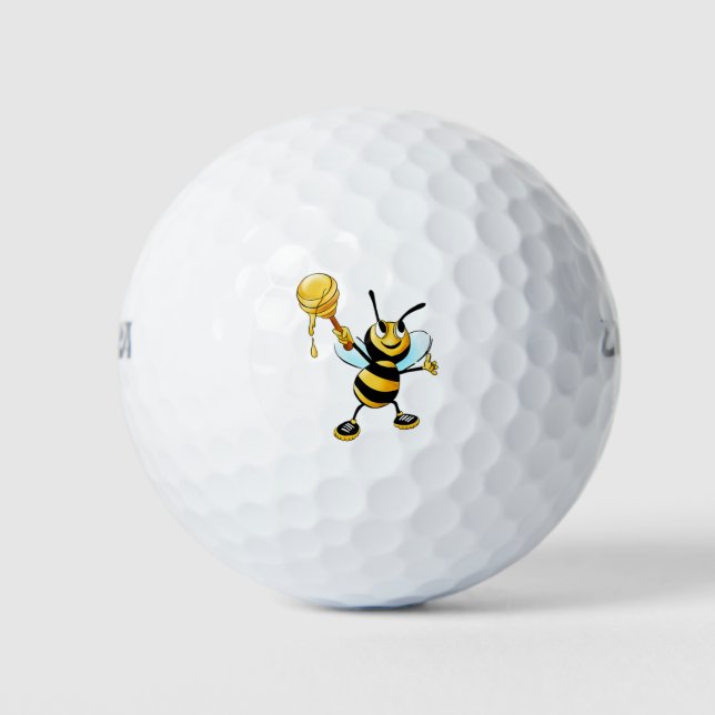 Balles De Golf 🐝 d'abeilles (Devant)