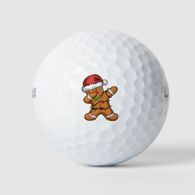 Balles De Golf Dabing pain d'épices arbre Noël léger (Devant)