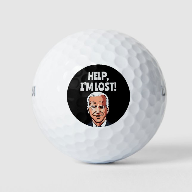 BALLES DE GOLF DAD FÊTE DES PÈRES JOE BIDEN FUNNY (Devant)