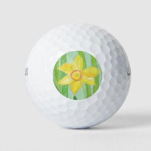 Balles De Golf Daffodique jaune