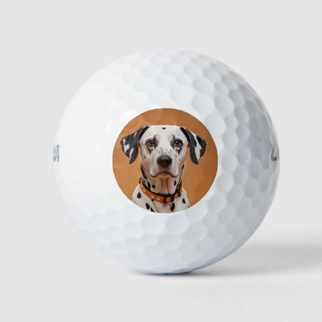 Balles De Golf Dalmatien (Devant)