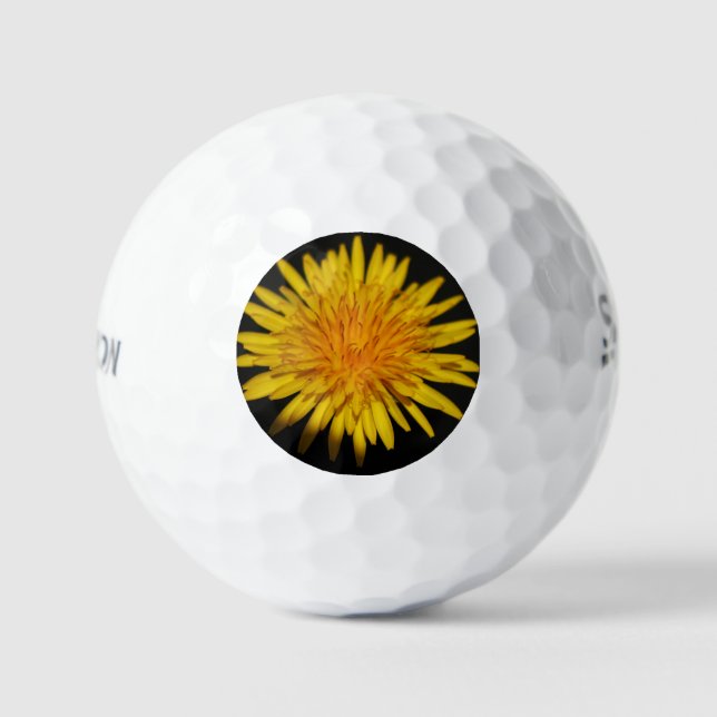 Balles De Golf Dandelion Fleur ssf gbcnm (Recto)