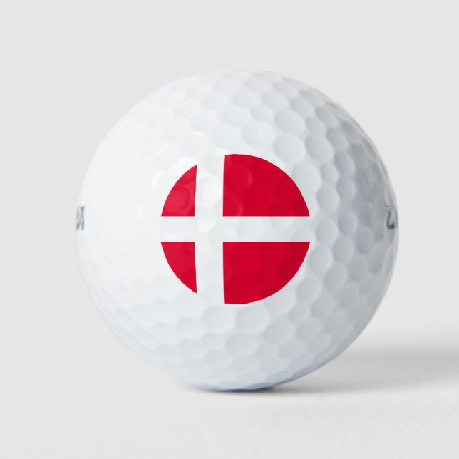 Balles De Golf Danemark (Devant)