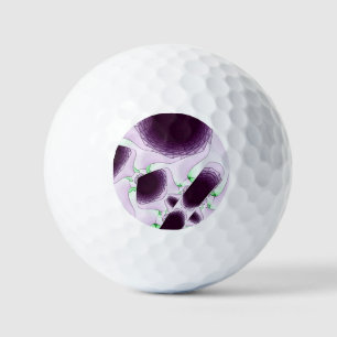 Balles De Golf Dans l'ombre de la couleur Violet