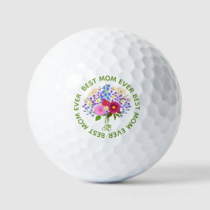 Balles de golf de la fête des mères avec Blumenstr