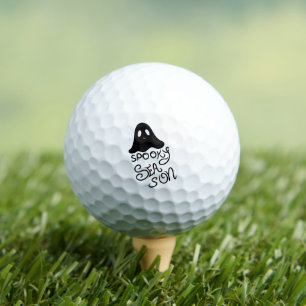 Balles de golf de la saison effrayante Halloween c